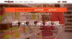 Desktop Screenshot of progravetv.com.br